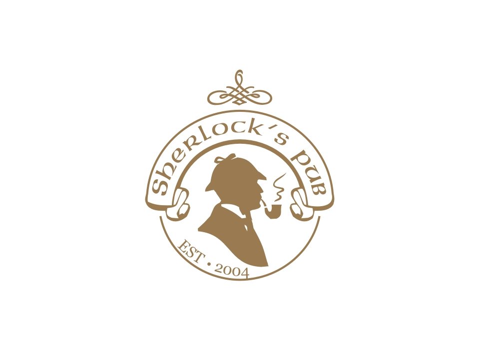 Логотип Sherlocks Pub